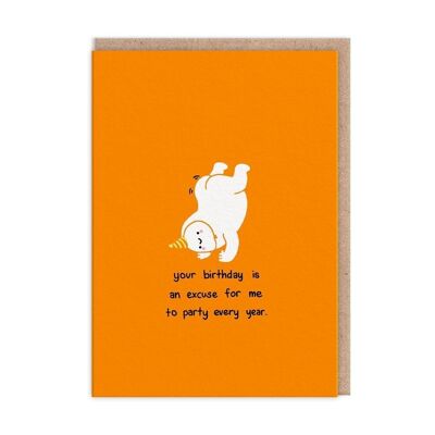 Party Every Year Greeting Card (10483)