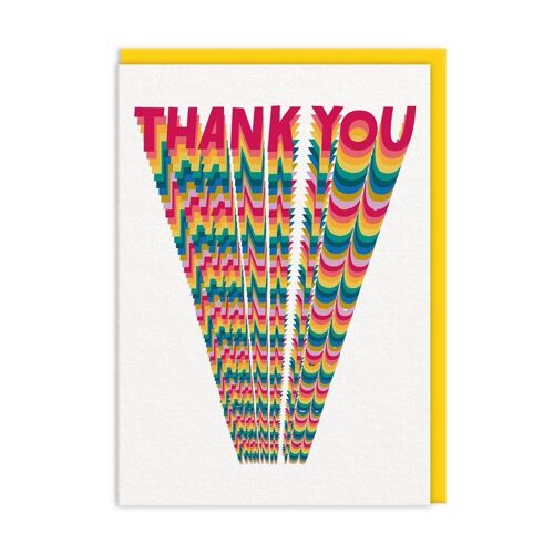 Thank you Repeat Greeting Card (10460)
