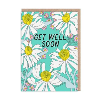 Get Well Soon Daisies Greeting Card (10461)