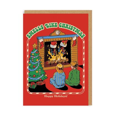 Carte de vœux qui sent bon Noël (4658)