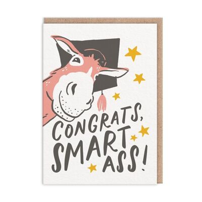 Carte de félicitations Smart Ass (10502)