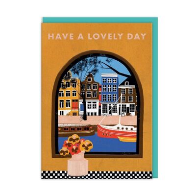 Carte d'anniversaire Have The Best Day à Amsterdam (9519)