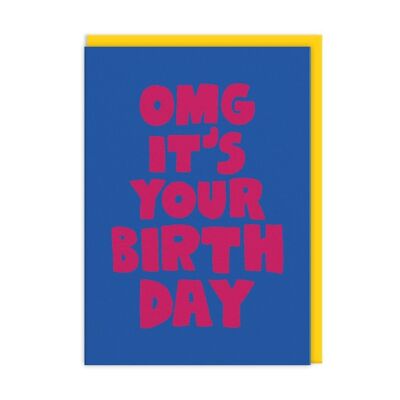 OMG, es ist deine Geburtstagskarte (9261)