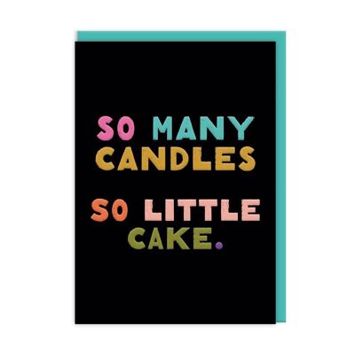 So Many Candles Birthday Card (9624)