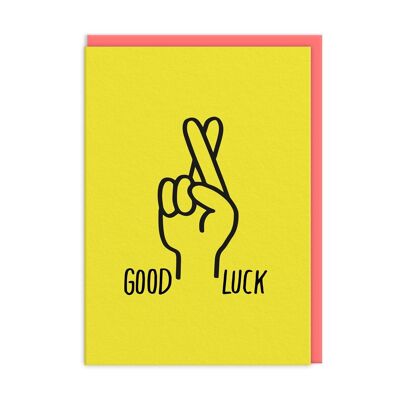 Fingers Crossed Good Luck Card (9828)