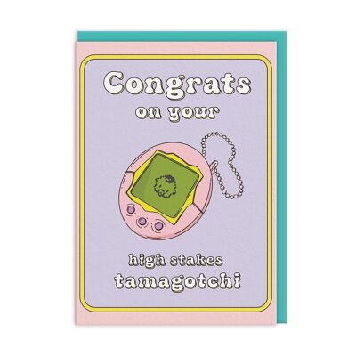 High Stakes Tamagotchi New Baby Card (9795)