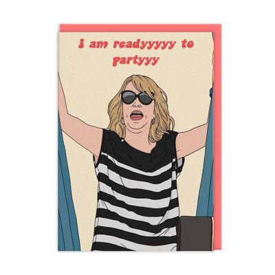 Bridesmaids Ready To Party Greeting Card (9538)