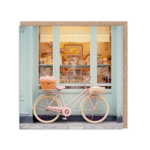 Bicycle in Paris Greeting Card (10506)