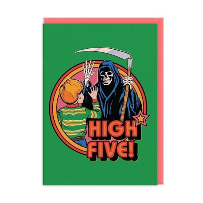 High Five Death Greeting Card (9535)