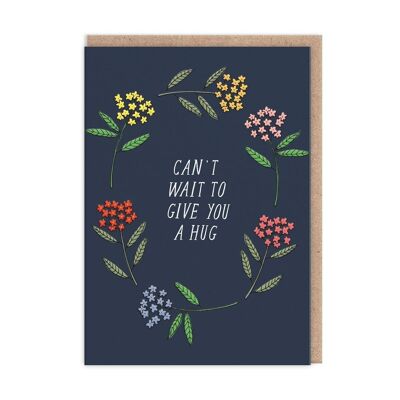 Can't Wait To Give You a Hug Sympathy Card (9816)