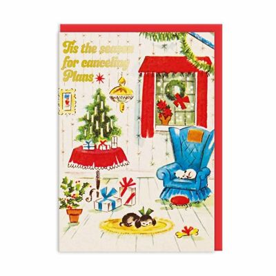 Cancelling Plans Christmas Card (9712)