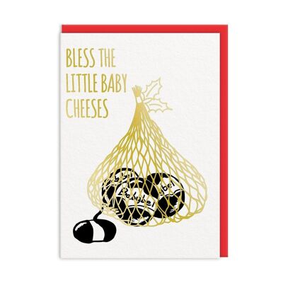 Carte de Noël Bless The Baby Cheeses (9674)