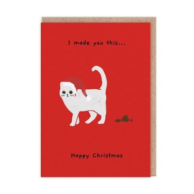Je t'ai fait cette carte de Noël (9659)