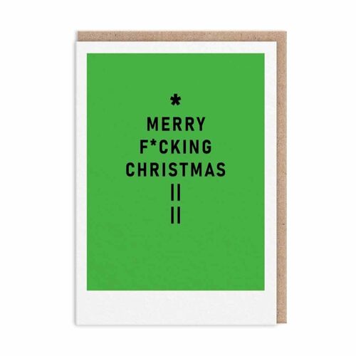 Merry F**cking Christmas Card (9693)