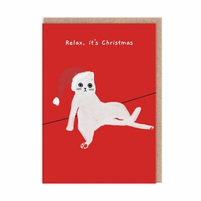 Relax It's Christmas Karte (9658)
