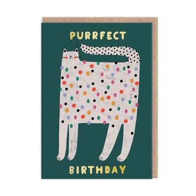 Alles Gute zum Geburtstagskarte „Spotty Cat“ (10458)