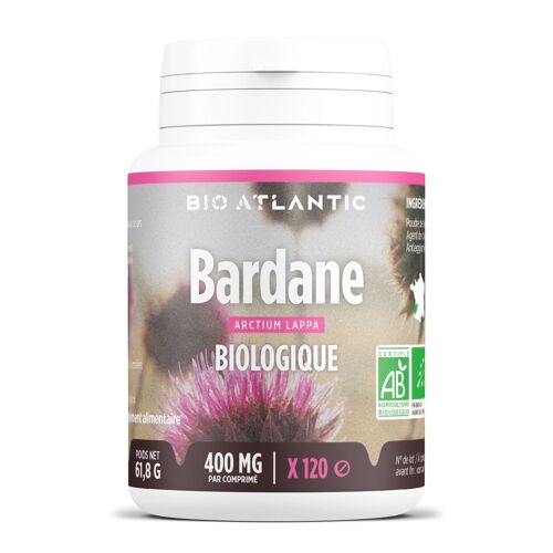 Bardane Biologique - 400 mg - 120 comprimés
