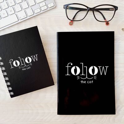 Set de libretas "follow the cat"