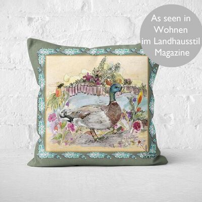 Coussin de bottes bouquet de canard