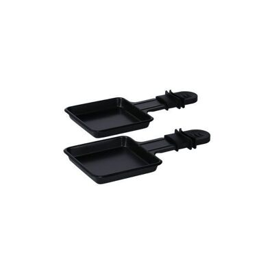 Set di 2 padelle per raclette Rotel Swiss Tradition
