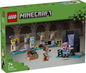 LEGO 21252 - L'Armurerie Minecraft 1