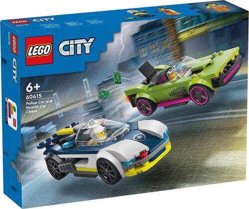 LEGO 60415 - Course Poursuite Police City