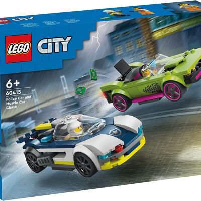 LEGO 60415 - Course Poursuite Police City