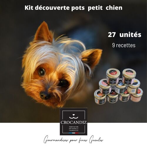 Kit découverte Pots petit chien