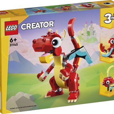 LEGO 31145 - El Creador del Dragón Rojo