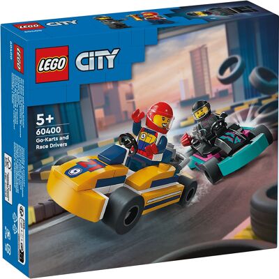 LEGO 60400 – City-Rennkarts und Fahrer