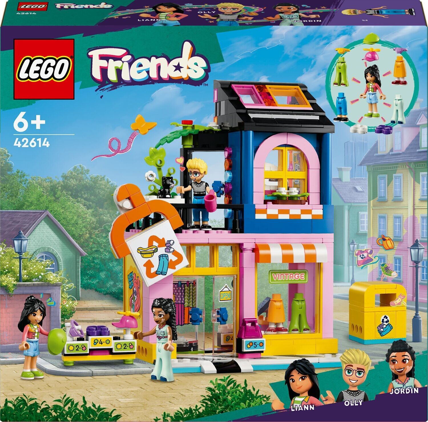 LEGO 42614 - Negozio di abbigliamento vintage Friends