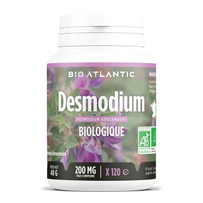 Desmodium Orgánico - 200 mg - 120 comprimidos