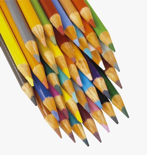 12 Crayons de Couleur