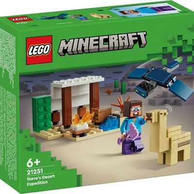 LEGO 21251 - Steve Expedición al Desierto de Minecraft