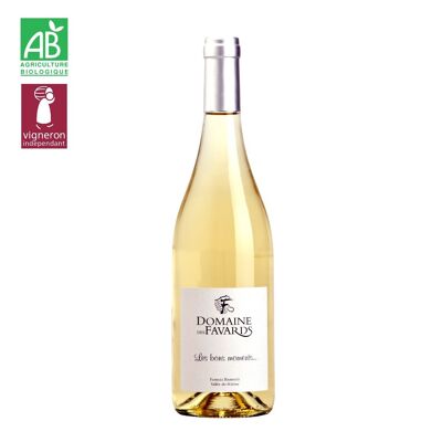 Vino blanco ecológico - Côtes du Rhône 2023 - Clairette, Viognier, Roussanne, Marsanne, Greanche blanc, Bourboulenc - Valle del Ródano - Buenos tiempos (75cl)