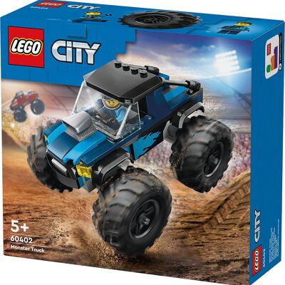 LEGO 60402 - Camión Monstruo Azul City