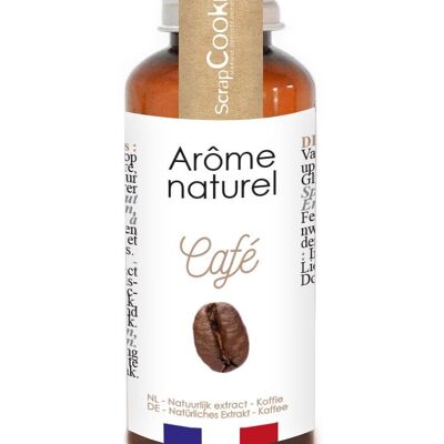 Sabor líquido natural "café" 40 ml