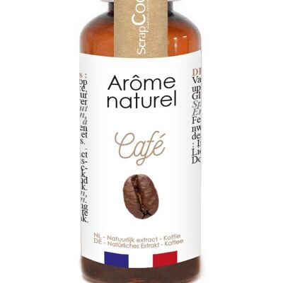 Arôme naturel liquide "café " 40 ml