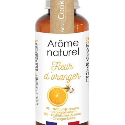 Arôme naturel liquide "fleur d'oranger" 40 ml
