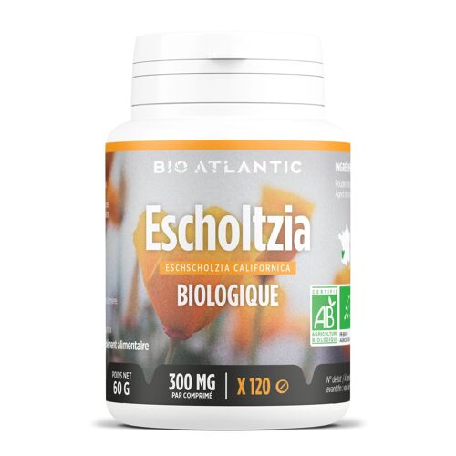 Escholtzia Biologique - 300 mg - 120 comprimés