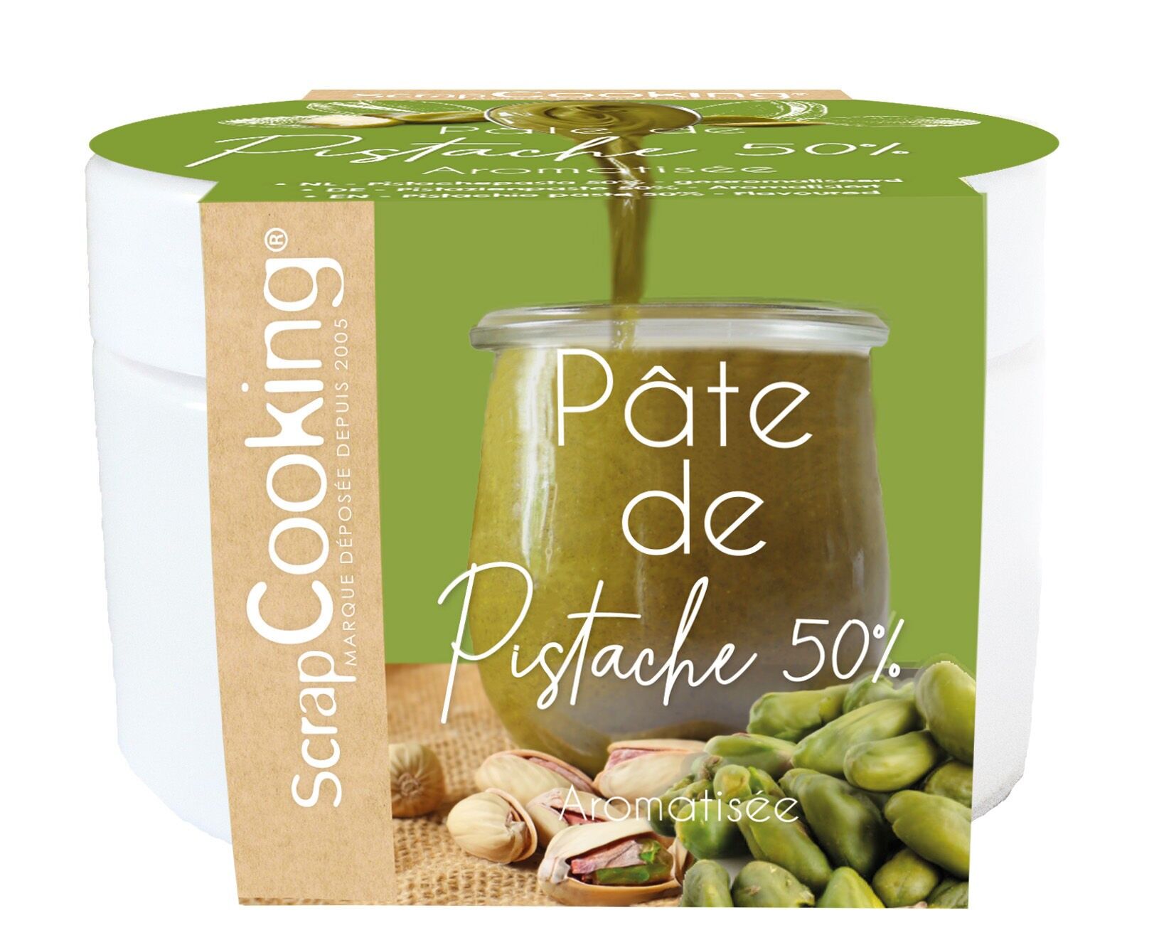 Pasta di pistacchio verde 200g
