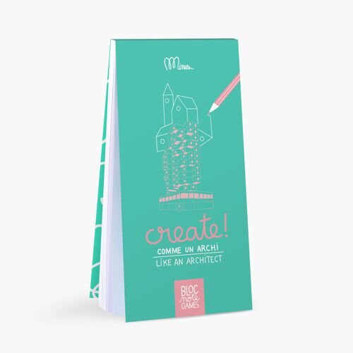 CREATE COMME UN ARCHI - cahier de dessin