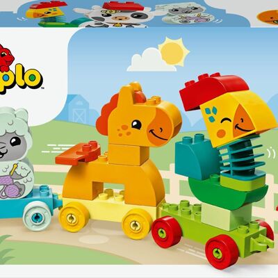 LEGO 10412 - Le Train Des Animaux Duplo