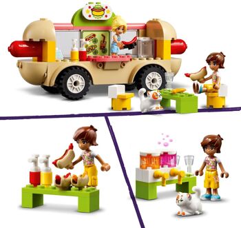 LEGO 42633 - Food-Truck Hot Dogs Friends 4