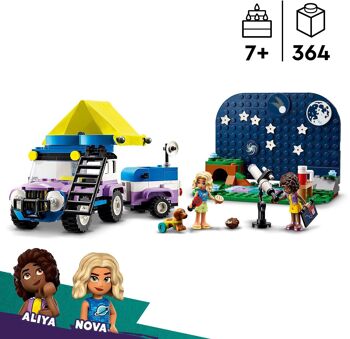 LEGO 42603 - Camping-Car Observation Des Étoiles Friends 5