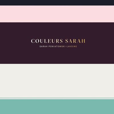 Decoration books - Sarah Colors - Marabout Edition