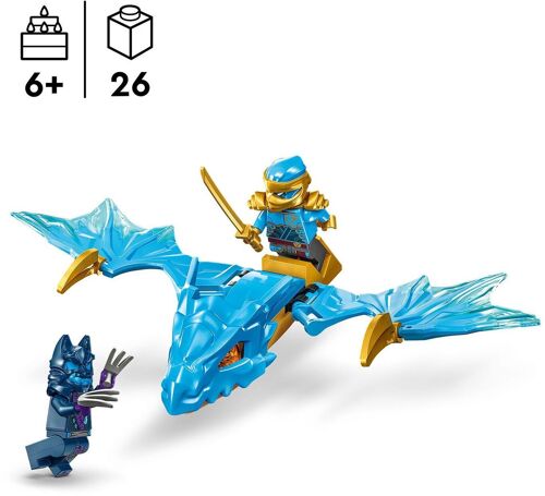 LEGO 71802 - Attaque Du Dragon Rebelle Nya Ninja