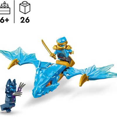 LEGO 71802 - Ataque del Dragón Rebelde Nya Ninja