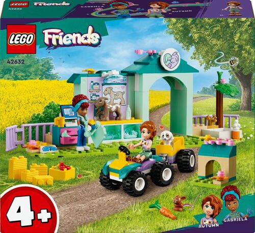 LEGO 42632 - Clinique Vétérinaire Des Animaux De La Ferme Friends