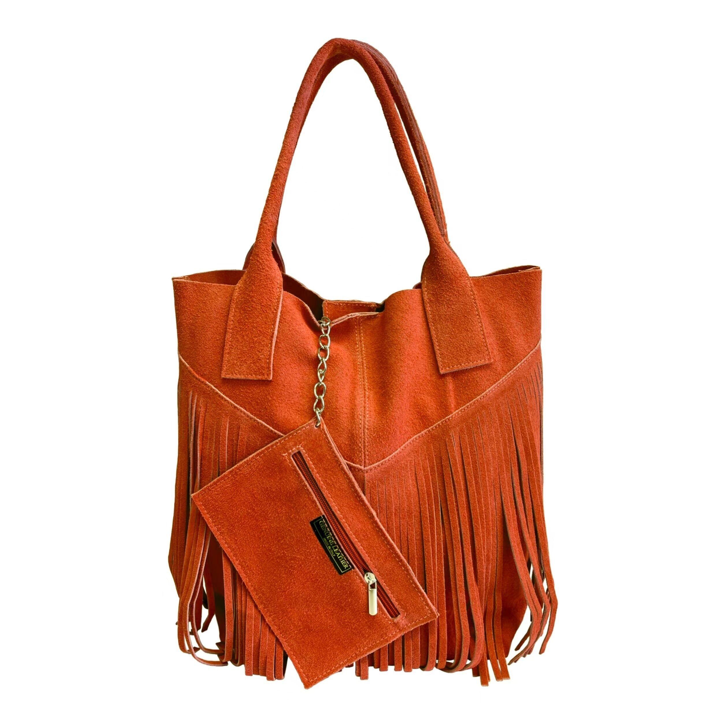 Sac cabas femme on sale daim